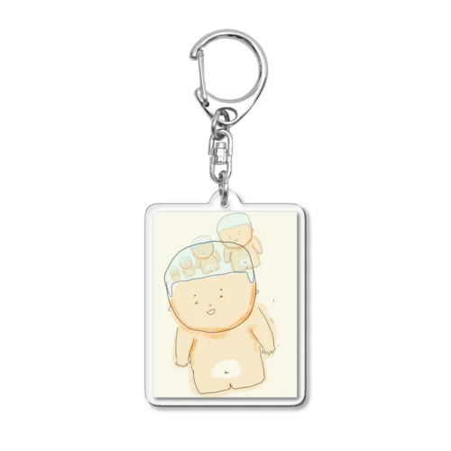 じゃんぼくん~いまじん~ Acrylic Key Chain