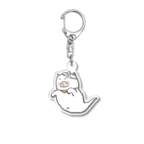 霊にゃん Acrylic Key Chain