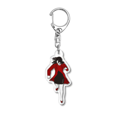 口裂け女のアクリルキーホルダー Acrylic Key Chain