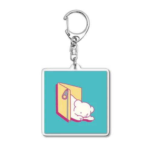 解凍されたくまのアクキー Acrylic Key Chain