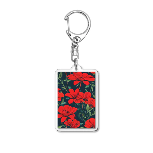 赤花 Acrylic Key Chain