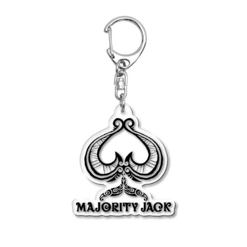 MAJORITY  JACK Acrylic Key Chain