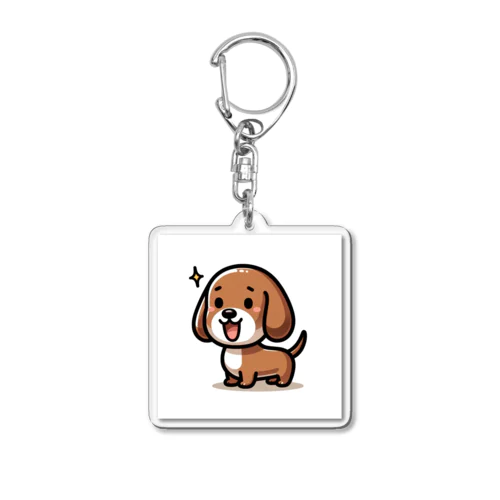 ぶらうんふんど Acrylic Key Chain