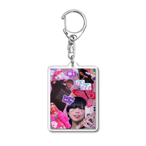 Hazuki chan Acrylic Key Chain