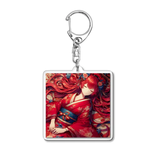 『Vermilion Bird（ of the South）』 朱雀 Acrylic Key Chain