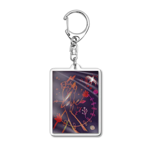 バレンタイン Acrylic Key Chain