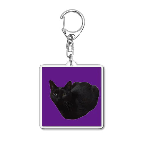 黒猫ココちゃん Acrylic Key Chain