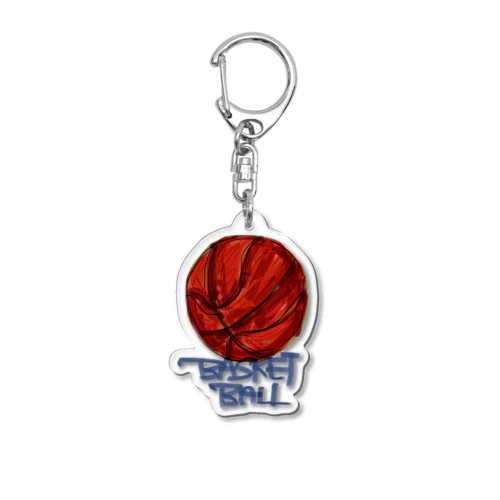 部活シリーズ　バスケットボール部 Acrylic Key Chain