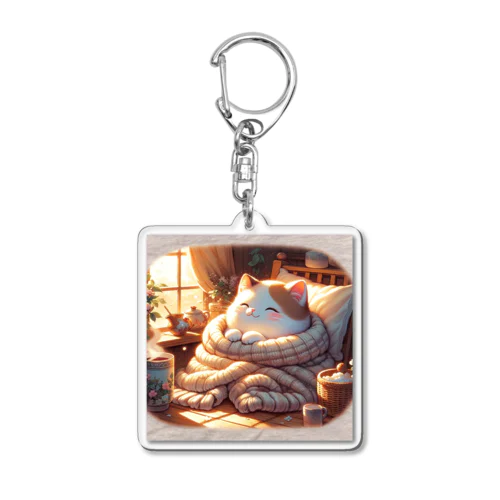 ほのぼのな猫 Acrylic Key Chain