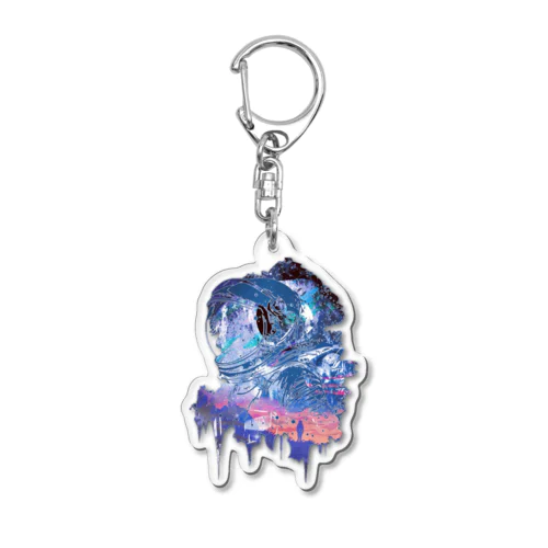 Universe Acrylic Key Chain