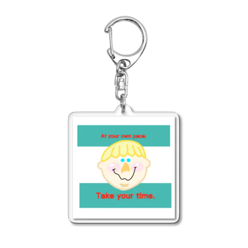 イエローくん Acrylic Key Chain