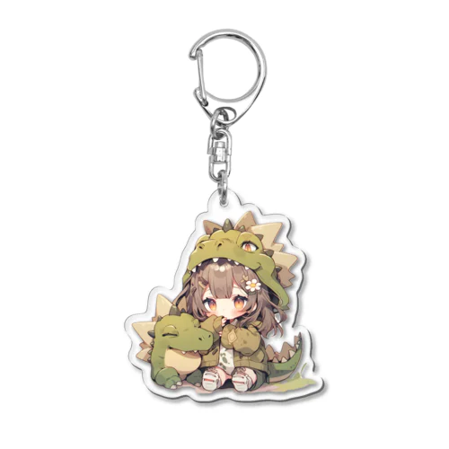 かわいい女の子 Acrylic Key Chain