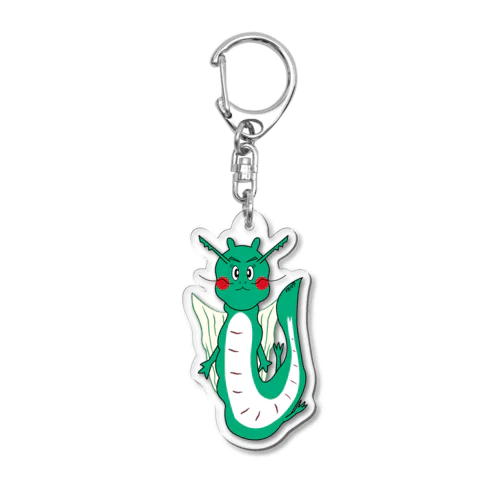 2024開運龍神 緑龍 Acrylic Key Chain