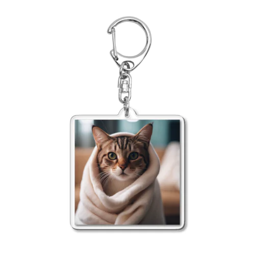 毛布猫 Acrylic Key Chain