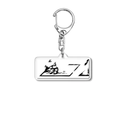 shun-ga③ 春画 Acrylic Key Chain