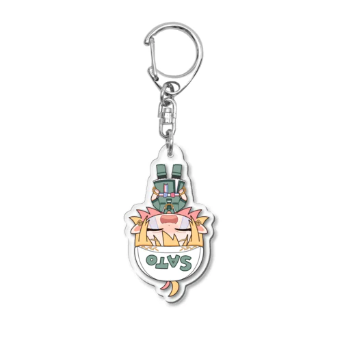 ちびキャラ(左道ザラメ-吊られた女Edition-) Acrylic Key Chain