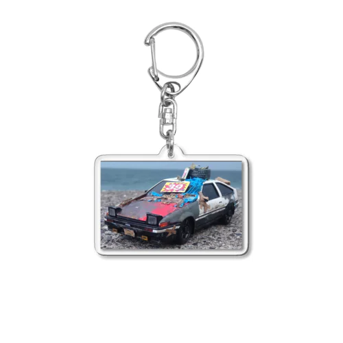 間違いだけの車選び Acrylic Key Chain