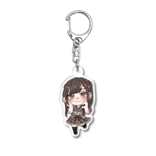 SDるりなちゃん Acrylic Key Chain