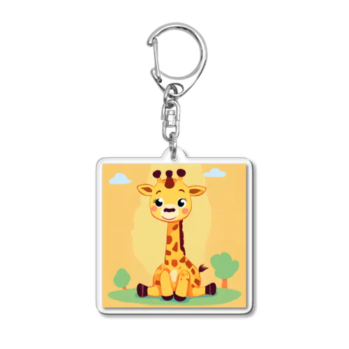 キリンのりん君 Acrylic Key Chain