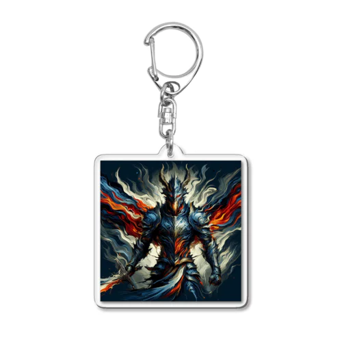 竜騎士 Acrylic Key Chain