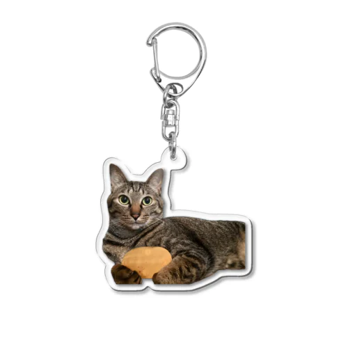 『猫に小判』オレはニャン蔵 Acrylic Key Chain