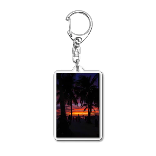 フィリピンボラカイ島 Acrylic Key Chain