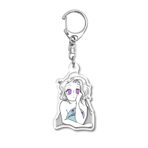 おねむすいこ Acrylic Key Chain