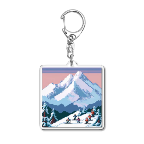 winter sports Acrylic Key Chain