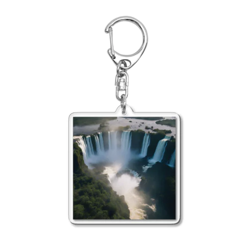 アルゼンチンのイグアスの滝 Acrylic Key Chain