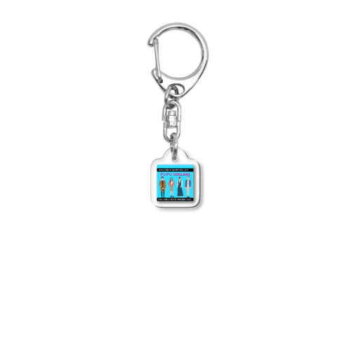 デンデンCollegeグッズ Acrylic Key Chain