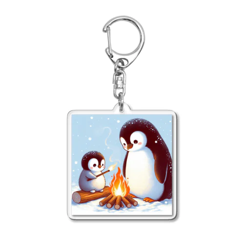 ペンギンの進化 Acrylic Key Chain