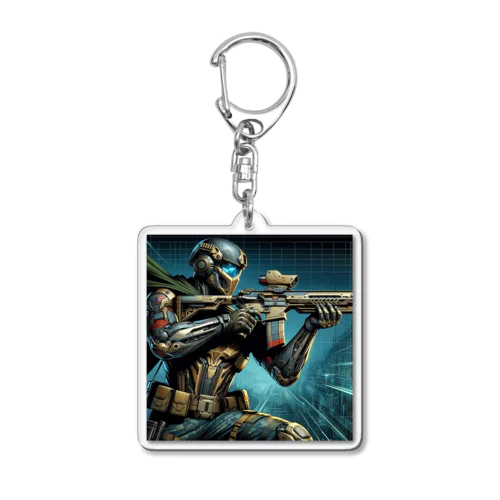 戦士 Acrylic Key Chain