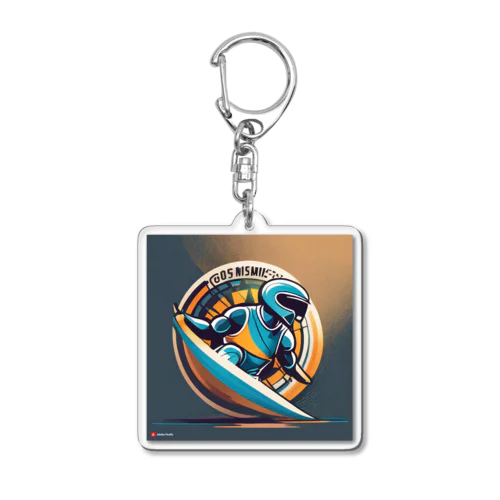 PulseAthletica Acrylic Key Chain