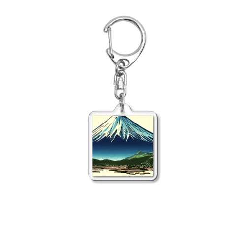 富士山 Acrylic Key Chain