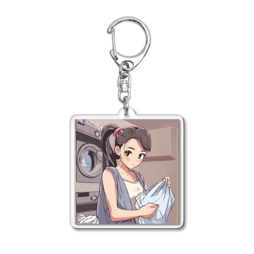 せんたくしなきゃ Acrylic Key Chain