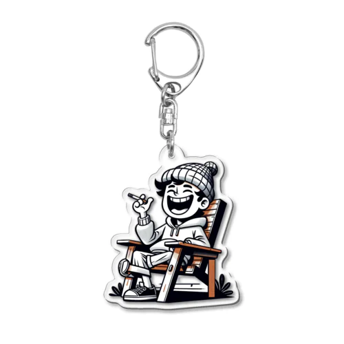 アツシ Acrylic Key Chain