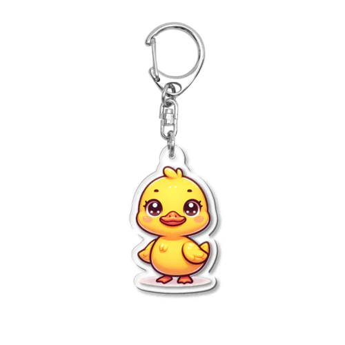 愛くるしいアヒルちゃん Acrylic Key Chain