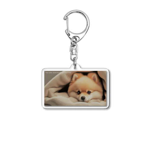 ふかふかぽめらにあん Acrylic Key Chain