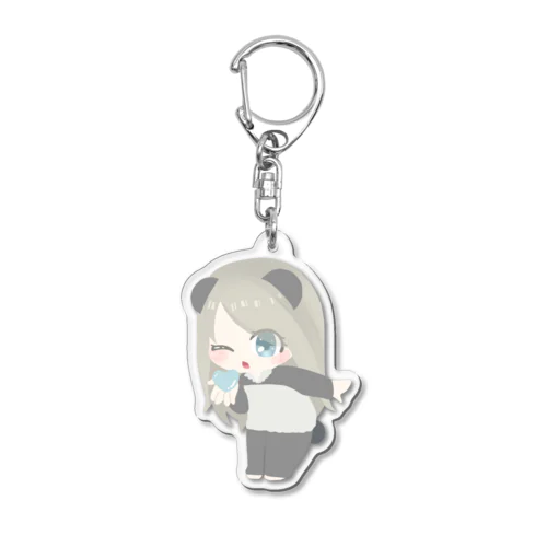 パンダパジャマちゃん Acrylic Key Chain