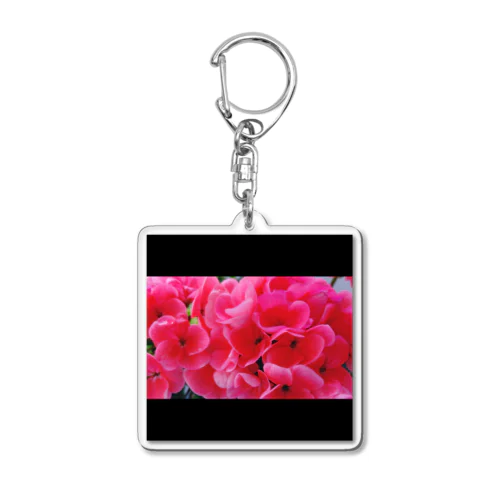 Flower😍 Acrylic Key Chain