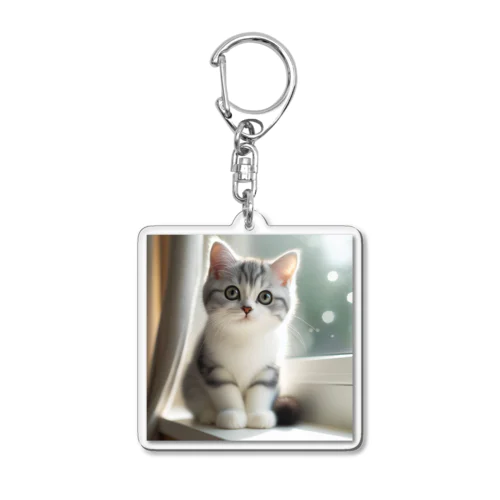 アメショちゃん Acrylic Key Chain