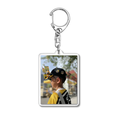 21号門前の黄昏 Acrylic Key Chain