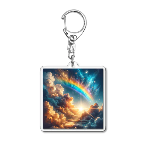 Perfect　Sky Acrylic Key Chain