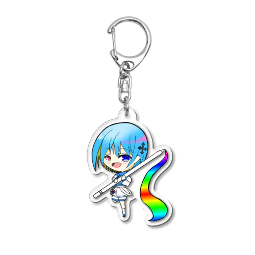 てくてくちゃんアクリルキーホルダー Acrylic Key Chain