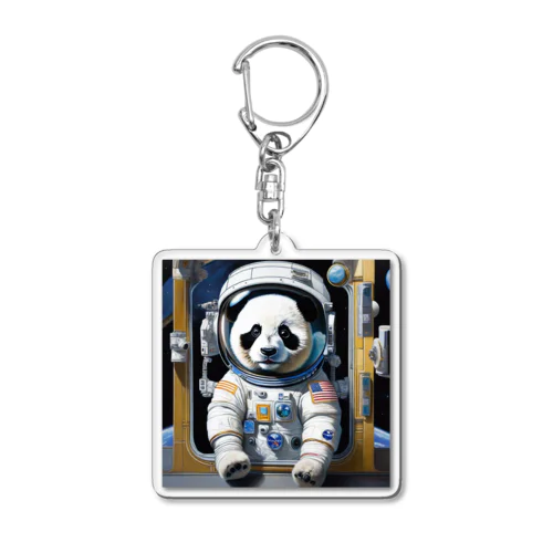 宇宙パンダ Acrylic Key Chain