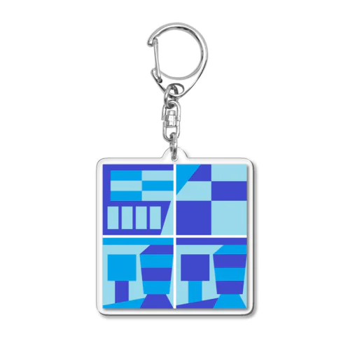 牛頭馬頭（カラー版） Acrylic Key Chain