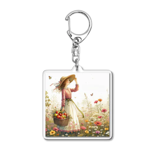 🌸”春風の恋 Acrylic Key Chain