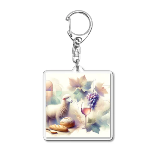 信仰生活１ Acrylic Key Chain