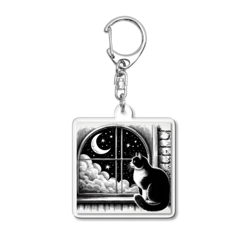 ゆめねこ Acrylic Key Chain