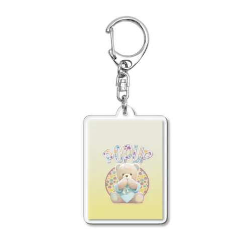 popベアー Acrylic Key Chain